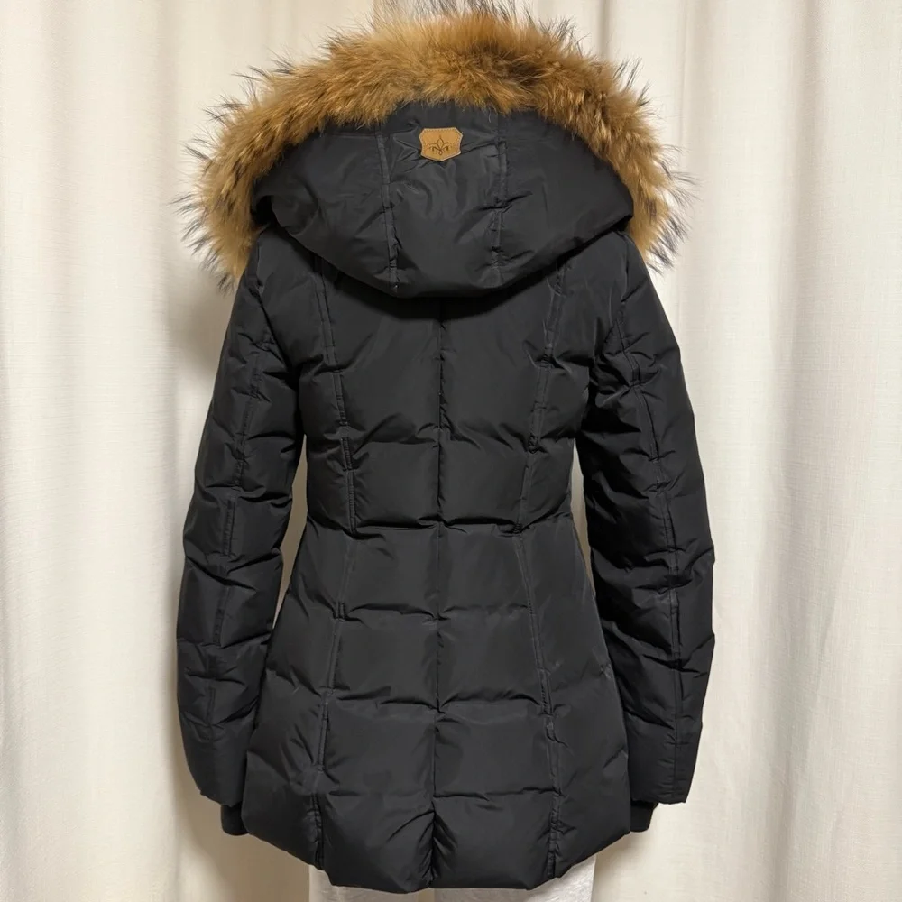 MACKAGE Adali in XS Black with fur - Picture 5 of 10
